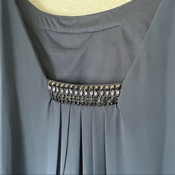 NWT ADRIANNA PAPELL Mother Of The Bride Dress size 6 Eclipse - Picture 6 of 6